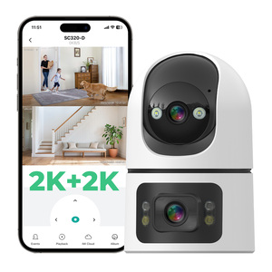 IMILAB SC320-D 2K+2K Dual Lens <b>Indoor</b> <b>WiFi</b> 360° PTZ Security <b>Camera</b>, Human & Motion Detection, Color Night Vision Home <b>Camera</b> - Product Image 1