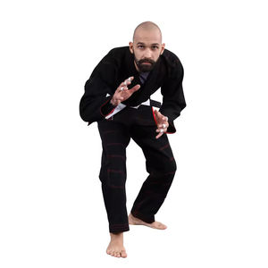 ชุดยูโดคุณภาพสูง ระบายอากาศได้ดี สำหรับผู้ชาย ผู้หญิง ชุดศิลปะการต่อสู้ระดับมืออาชีพ ชุดยูนิฟอร์มผ้าฝ้ายสำหรับการต่อสู้ แบบ unisex พร้อมโลโก้สั่งทำ - Product Image 2