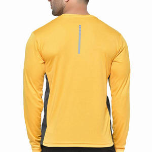 K_T, venta al por mayor, nuevo diseño, Camiseta lisa de manga larga, camisetas impresas con logotipo personalizado para hombres, 100% algodón - Product Image 2