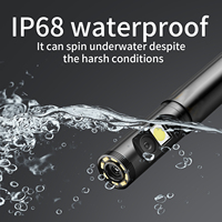 Nouvel Arrivage Endoscope Industriel Rotatif P120 8mm avec Écran, Diamètre du Tuyau de 9mm, Câble Flexible de 5m, Résolution 1280x712