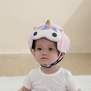 Casco di sicurezza per bambini Mambobaby a forma di unicorno, protezione regolabile per la testa dei bambini che gattonano e imparano a camminare - Product Image 4