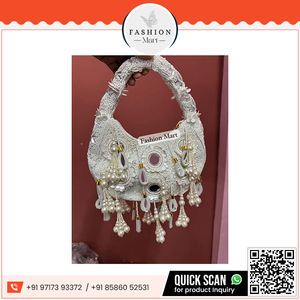 Sac en forme de lune personnalisé de belle couleur de style de luxe disponible au prix de gros - Product Image 3