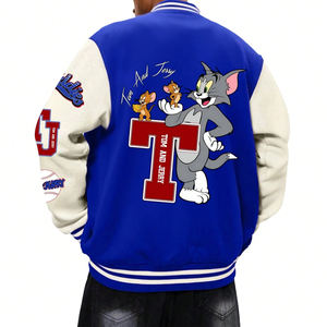 Vestes de Baseball Décontractées pour Hommes Léger Meilleur Fournisseur Nouveau Produit College Baseball Varsity Jackets PAR AMAZING INDUSTRIES - Product Image 2