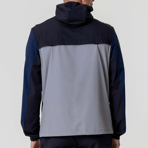 Ensemble survêtement softshell léger pour homme de haute qualité, avec logo personnalisé, 2 pièces, polyester, coupe-vent - Product Image 3