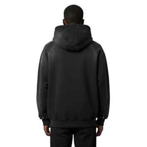 Logo personnalisé brodé, streetwear d'automne, tissu polaire 360 g/m², 100 % coton, coupe ample, effet délavé à l'acide, coupe courte - Product Image 5