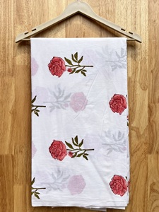 Tela de ropa al por mayor algodón indio 100% algodón mano pantalla impresa diseñador Sanganeri tela para correr mujeres tela de vestir - Product Image 2