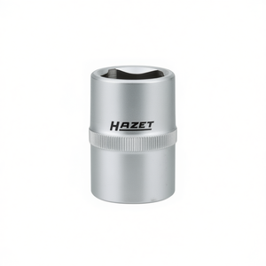Hazet 1/2'' Screwdriver <b>Socket</b> Hexagonal Short Square with Knurling Product Category <b>Socket</b> - Product Image 2