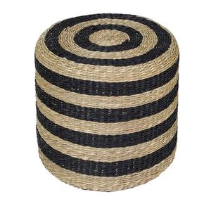 Taburetes de jacinto de agua para sala de estar, taburetes de estilo Retro de dos tonos, de tamaño personalizado, hechos a mano en Vietnam - Product Image 5