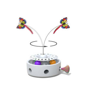 Jouet pour chat moderne et amusant, écologique et bon marché, nouveau design, simulation de papillon, interactif pour animaux de compagnie - Product Image 5