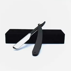 Couteau à cheveux pliant à bord droit écologique pour hommes professionnels rasoirs de coiffeur personnalisés nouvelle poignée nouveau Design rasoir à lame droite - Product Image 6