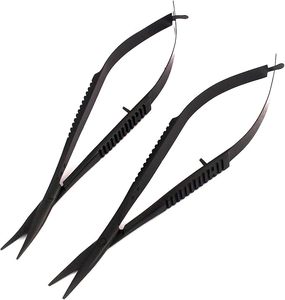 Tijeras Micro Castroviejo de Calidad Premium, Tijeras Microquirúrgicas Curvas, Tijeras Microquirúrgicas Rectas, Instrumentos de Cirugía Oftalmológica - Product Image 2