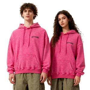 Sweats à capuche de haute qualité pour hommes sweats fabricant pull surdimensionné logo personnalisé sweats à capuche pour hommes poids lourd vierge coton personnalisé - Product Image 2