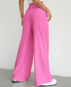 Pantalones Anchos Casuales y Transpirables para Mujer, Suministro ODM de CY, Código 4019 - Product Image 2