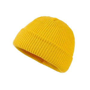 Haute qualité hommes bonnets hiver chaud tricot casquettes Style de mode confortable doux respirant tenue décontracté Logo personnalisé bonnet chapeaux - Product Image 2
