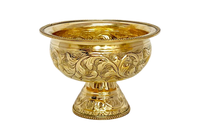 Elegante Tazón de Servir de Aluminio Hecho a Mano y Personalizado, Apto para Lavavajillas, Duradero, No Tóxico, Arte Moderno, Estilo Antiguo para Mesa