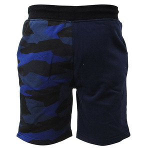 Pantalones cortos de gimnasio de lana transpirable para hombre, diseño de lona de dos tonos, ropa deportiva informal OEM para correr, pantalones cortos para hombre - Product Image 3