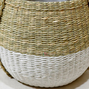 Artex Dong thap ตะกร้าสานจากหญ้าทะเลทำด้วยมือกล่องของขวัญสำหรับตกแต่งบ้าน - Product Image 4