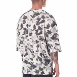 T-shirt surdimensionné à manches courtes pour hommes Summer Fashion Hip Hop Style Casual Loose Fit Crew Neck T-Shirt - Product Image 5