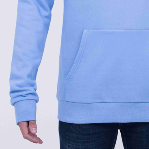 Pull à capuche 100% coton de haute qualité pour hommes, polaire épaisse et lourde, logo personnalisé brodé, streetwear oversize, teint uni, hiver - Product Image 4