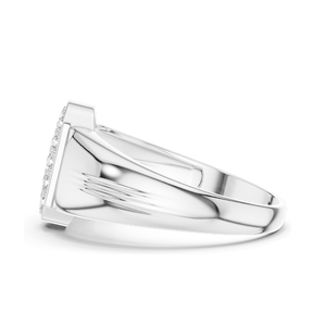 Anillo de Diamante de Laboratorio de 0.3 CT para Mujer, Oro de 18KT, 14KT, 10KT y Plata 925, Oro Rosa, Amarillo, Blanco, Claridad VVS-VS y Moissanita - Product Image 6