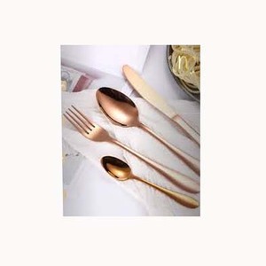 Biểu Tượng Tùy Chỉnh Brass Thiết Bị Dao Muỗng Nĩa Chất Lượng Cao Antique Mạ Vàng Thiết Kế Dập Nổi Xử Lý Dao Kéo Đặt Đồ Dùng Nhà Bếp Sử Dụng - Product Image 3