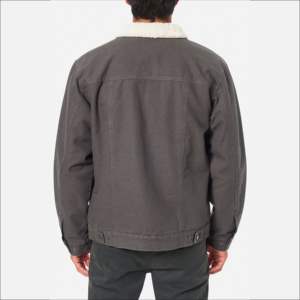 Chaqueta de Mezclilla de Lona Street Pro Industries, 100% Algodón, Transpirable, con Capucha, Cuello Camisero, Cierre de Cremallera, Personalizable - Product Image 5