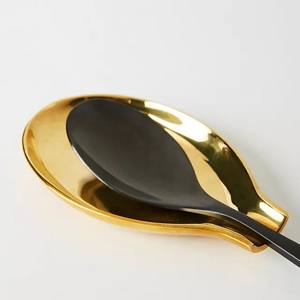 Porte-cuillère en laiton Support de cuisine en métal pour spatules cuillères pinces Plus - Product Image 6