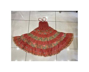 Bohemian Printed Patchwork Women Layer <strong>Skirts</strong>, Hippie Boho <strong>Gypsy</strong> <strong>Skirts</strong> Dress, Women Partywear <strong>Skirts</strong> Dress Silk Layer