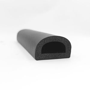Bande d'étanchéité de barre d'éponge en mousse de caoutchouc EPDM bande d'éponge carrée joint en caoutchouc mousse EPDM noir joint de garniture de porte d'armoire bande silencieuse - Product Image 4