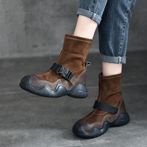 Bottes hautes pour femmes à semelle plate, confortables pour la marche, essentielles au quotidien, idéales pour les mariages - Product Image 1