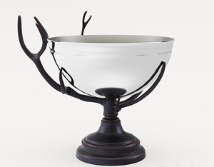 Fundición de aluminio Nueva llegada Forma de manzana Cuenco decorativo Royal Classic Estilo indio Hecho a mano Cuenco de lujo para servir - Product Image 5