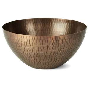 Bol à salade en laiton de Super qualité avec motif martelé complet Bol nordique décoratif de luxe accrocheur Prix compétitif - Product Image 3