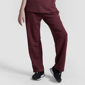 Pantalones de Corduroy GA para Mujer, Transpirables, de Cintura Media, Estilo Casual, Color Borgoña, Talla XL, para Verano y Otoño - Product Image 1