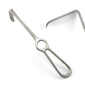 Rétracteur de point de sécurité Kocher Langenbeck, rétracteurs de plaies de 21 cm à pointe arrondie, instruments chirurgicaux - Product Image 4