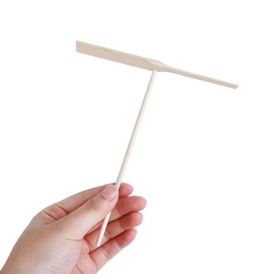Wholesale bamboo <b>flying</b> <b>spinner</b> for kids hand spin helicopter hand-rubbed propeller handcopters - Product Image 3