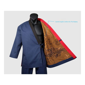 ขายส่งโรงงานโลโก้ที่กําหนดเองศิลปะการต่อสู้ยูโด BJJ Gi กิโมโน Jiu Jitsu คาราเต้ชุด WTF เทควันโด ITF ชุดศิลปะการต่อสู้สวมใส่ - Product Image 2