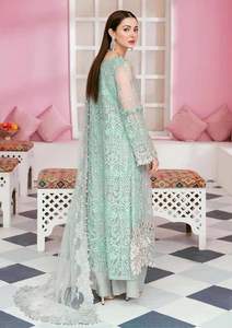 Best Customized Embroidered Chiffon Party <b>Wedding</b> <b>Dress</b> Women New Design Indian Pakistani Style Exclusive Salwar Kameez - Product Image 3