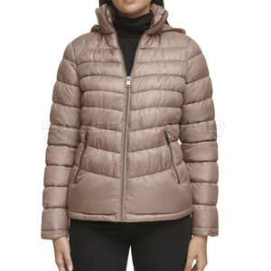 <b>Women</b> Puffer Jacket With Quilted Design And Front Zipper For Winter <b>Weather</b> Lightweight <b>Women</b> Puffer Jacket Breathable OEM - Product Image 1