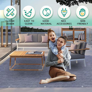 8 'x 10' extérieur RV tapis <span class=keywords><strong>Camping</strong></span> tapis auvent tapis tente couverture pour <span class=keywords><strong>Camping</strong></span> randonnée Patio plage tapis - Product Image 2