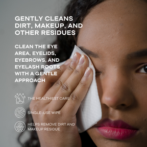 Toallitas Térmicas TTO, Caja de 24 Unidades, Toallitas de Limpieza para Párpados y Pestañas con Aceite de Árbol de Té, Pantenol y Ácido Hialurónico para un Cuidado Suave - Product Image 3