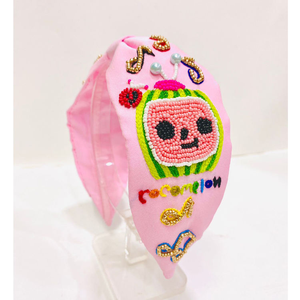 Diadema de Cuentas de Colores Hecha a Mano con Bordado Decorativo de Cuentas - Product Image 5