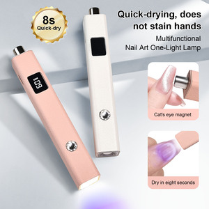Mini <span class=keywords><strong>lampe</strong></span> à <span class=keywords><strong>ongles</strong></span> LED UV portative rechargeable professionnelle <span class=keywords><strong>Lampe</strong></span> sèche-<span class=keywords><strong>ongles</strong></span> à lumière gel LED UV avec aimant oeil de chat - Product Image 2