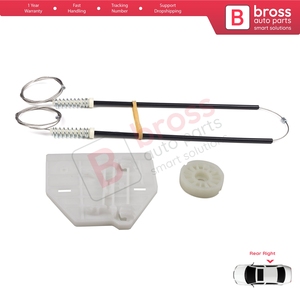 เครื่องควบคุมกระจกหน้าต่างไฟฟ้า BWR1005ชุดซ่อมแซมประตูด้านหลังขวาสำหรับ C6 A6 S6 4F 4F2 4F5 4F0839462ประตู2004-2011 4/5 - Product Image 3