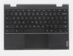 อะไหล่แท้ใหม่สำหรับ Lenovo 100e Chromebook รุ่นที่ 2 ฝาครอบด้านบนพร้อมคีย์บอร์ดแบบ US และทัชแพด รุ่น 5CB1E09657 - Product Image 3