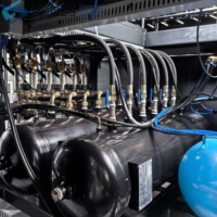Machine de soufflage de bouteilles en plastique PET/PP entièrement automatique de LS-A9 avec pompe de contrôle PLC et composants de moteur haute productivité