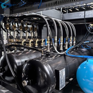 Machine de soufflage de bouteilles en plastique PET/PP entièrement automatique de LS-A9 avec pompe de contrôle PLC et composants de moteur haute productivité - Product Image 4