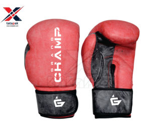 Guantes profesionales de entrenamiento de combate de boxeo de cuero auténtico 100% ¡Nuevo diseño para uso en exteriores Guantes ganadores en Just In! - Product Image 5