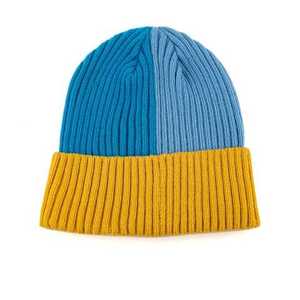 Custom Beanie Hat Embroidery Logo 100% Polyester Knit <b>Cap</b> Thick Knitted Beanie Soft Color <b>Caps</b> for <b>men</b> or women - Product Image 5