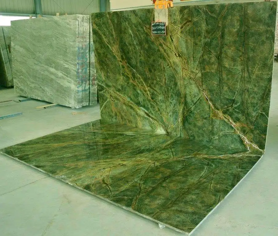 forest green marble