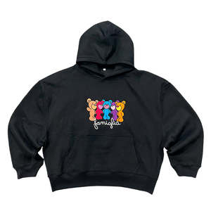 Cardigan en laine d'agneau personnalisé de 380 g, sweat-shirt sans capuche, chaleur hivernale et coupe-vent, patchwork brodé, lavage à l'acide, taille XXS - Product Image 5